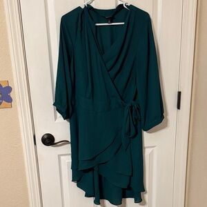Torrid Deep Teal High Low Long Top